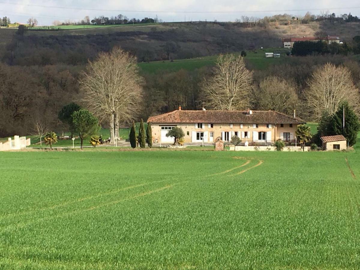 Le Mas De Briquepierre Caraman Bagian luar foto
